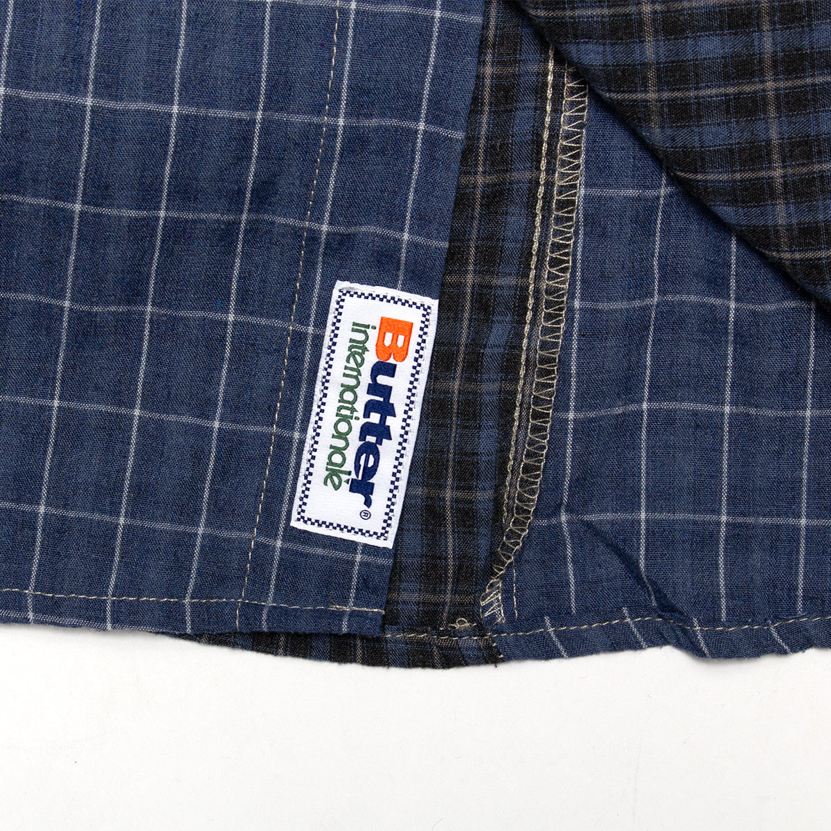 Patchwork Plaid L/S Shirt