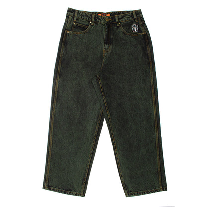 Lock Baggy Denim Jeans