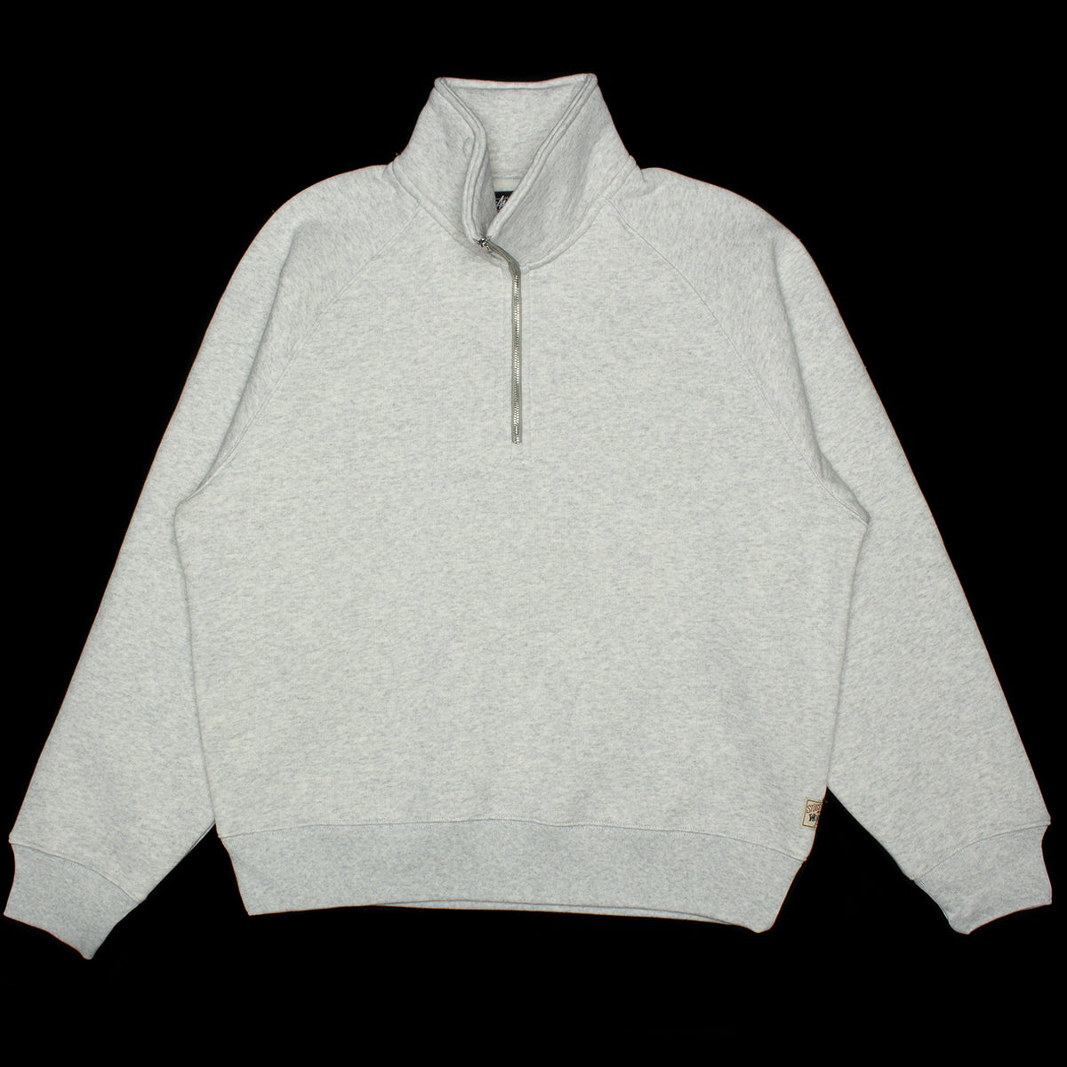 Fleece Raglan Zip Mock