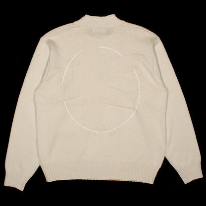Tonal Mock Neck Sweater