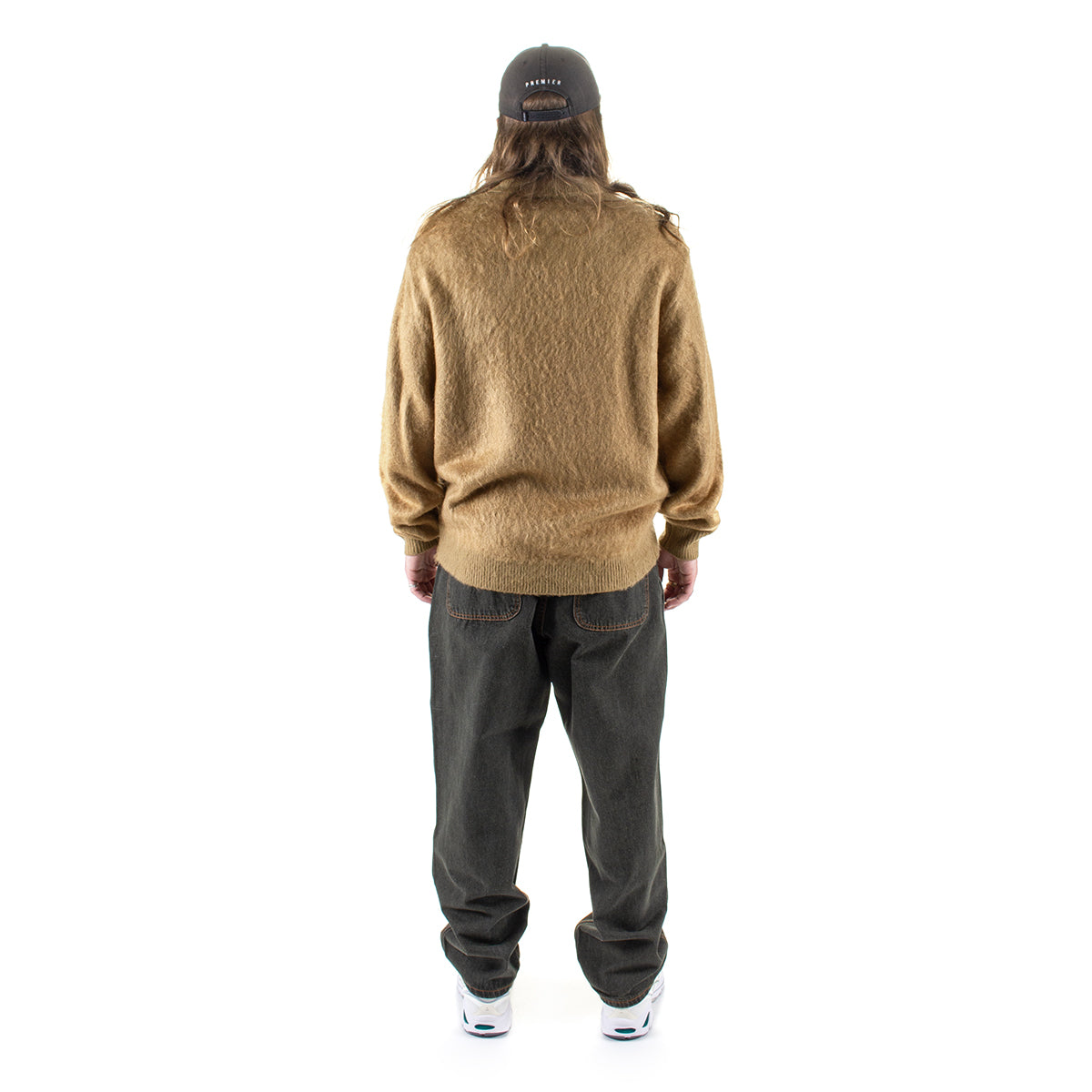 Mohair Button-Up Knitted Shirt