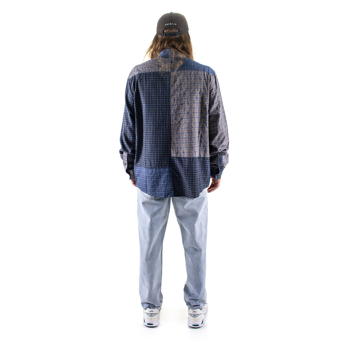 Patchwork Plaid L/S Shirt