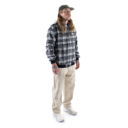 Heavy Plaid Work Jacket