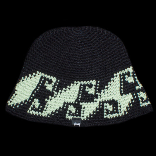 Waves Knit bucket Hat