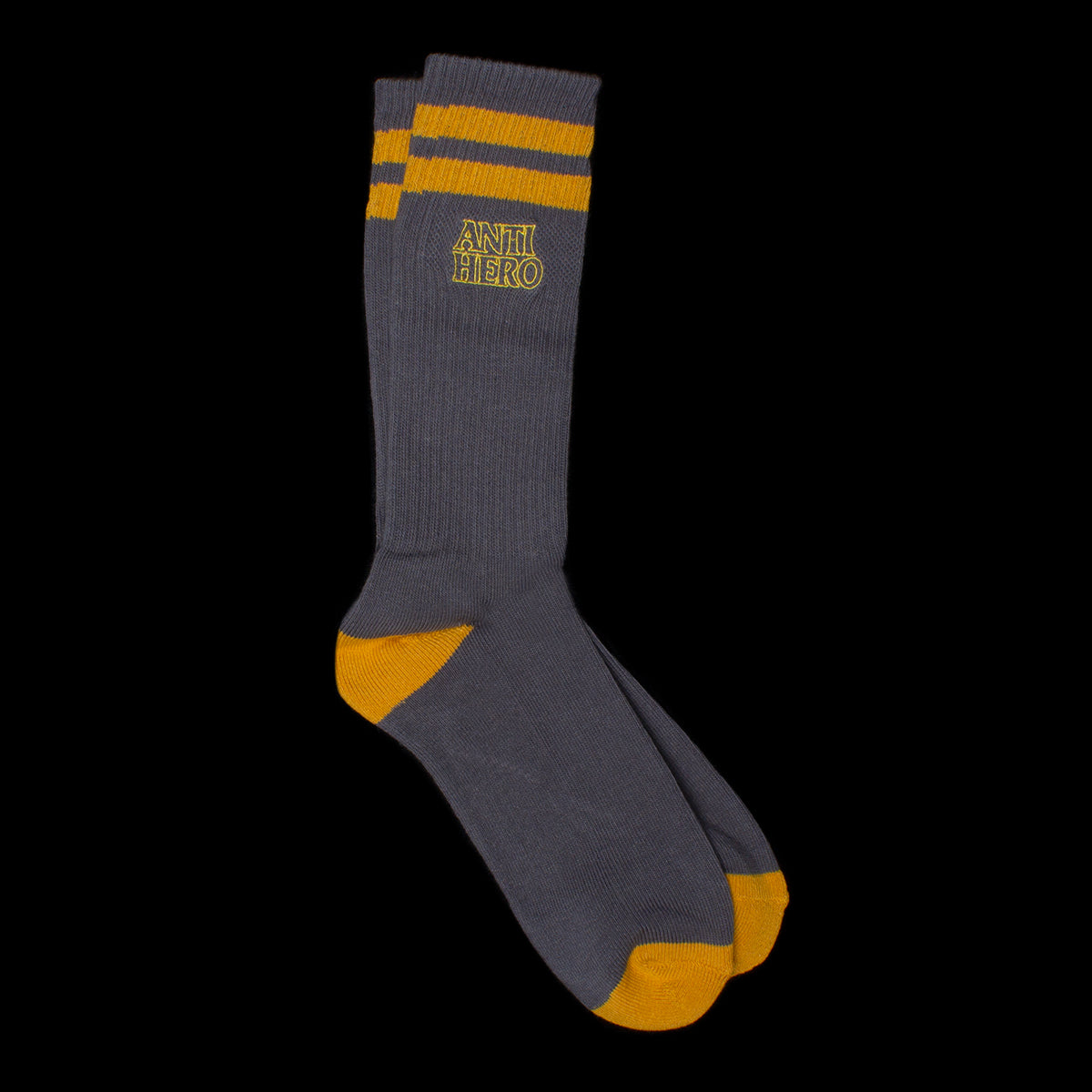 Black Hero Outline Sock