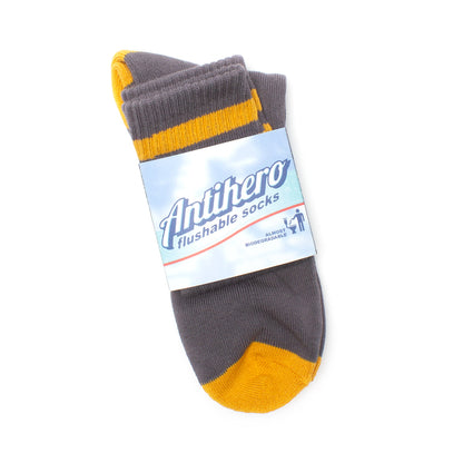 Black Hero Outline Sock