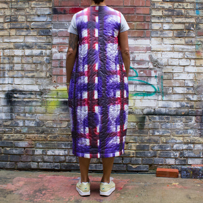 Women's Blurry Quilted Dress