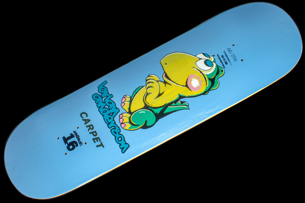 Brian Anderson - Blue Dino Guest Deck 8.25"