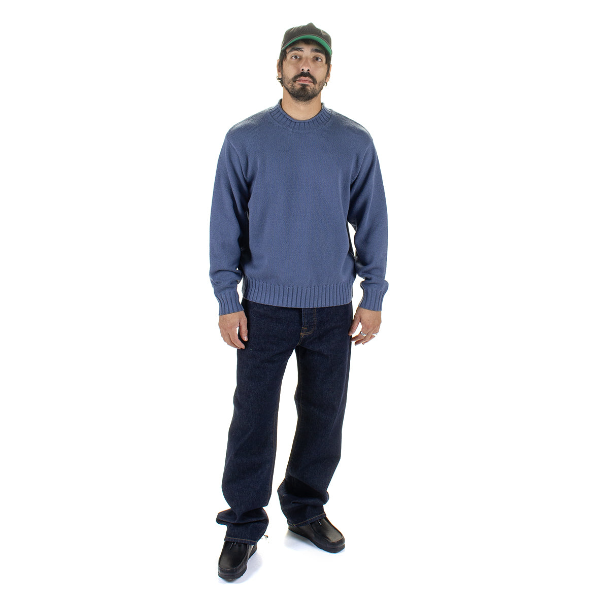 Tonal Mock Neck Sweater