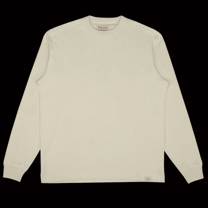 Waffle Knit Thermal Crewneck