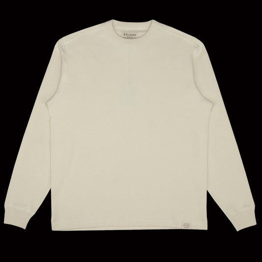 Waffle Knit Thermal Crewneck