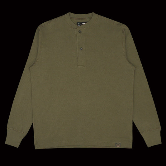 Waffle Knit Henley