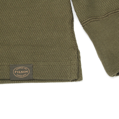 Waffle Knit Henley