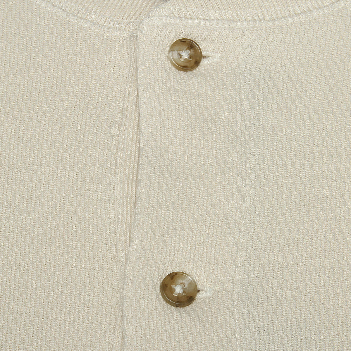 Waffle Knit Henley