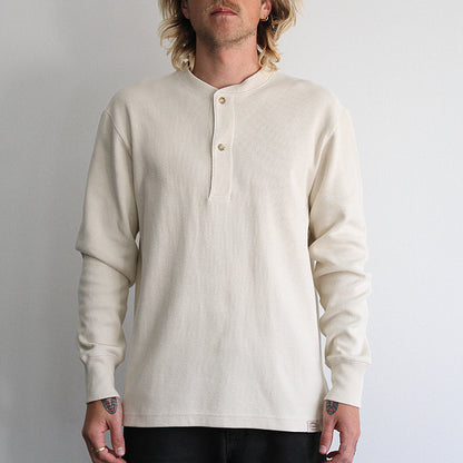 Waffle Knit Henley