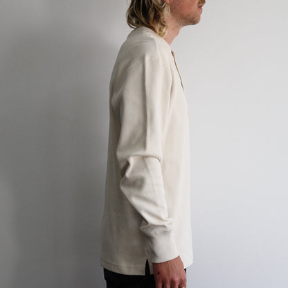 Waffle Knit Henley