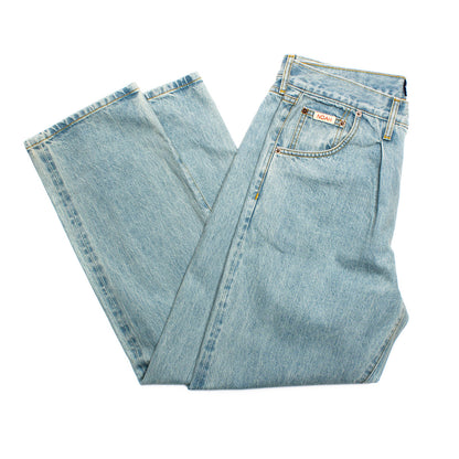 Pleated Jeans