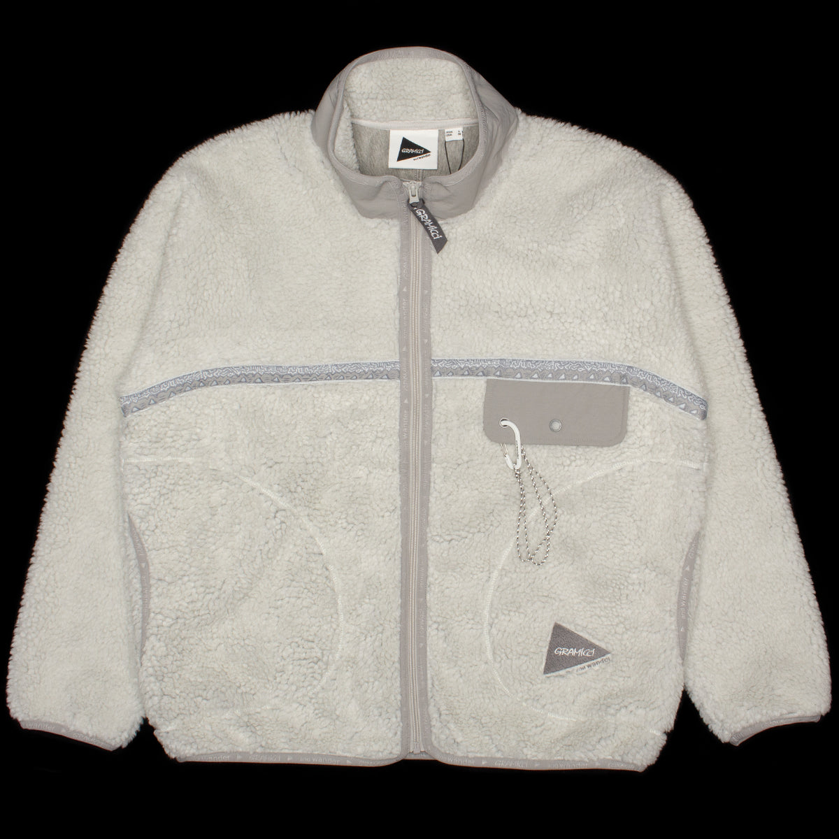 Gramicci x And Wander JQ Tape Fleece Jacket