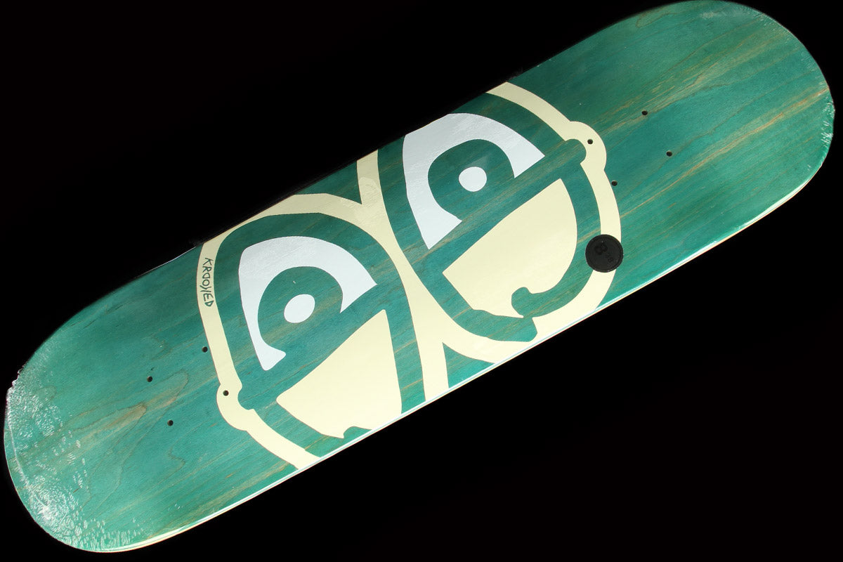 Eyes Deck Teal  8.3"