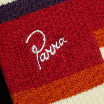 Script Logo Crew Socks