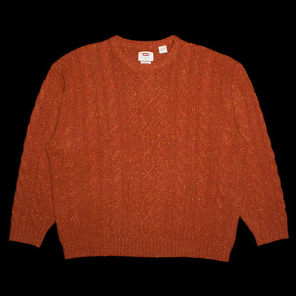 Stay Loose Cable Crewneck Sweater