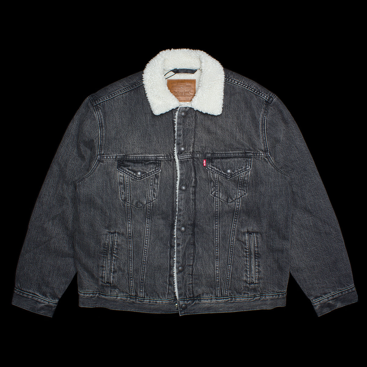Vintage Fit Sherpa Trucker Jacket