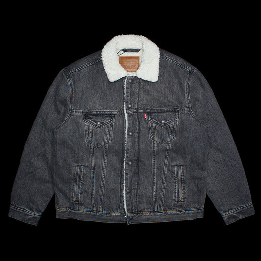 Vintage Fit Sherpa Trucker Jacket