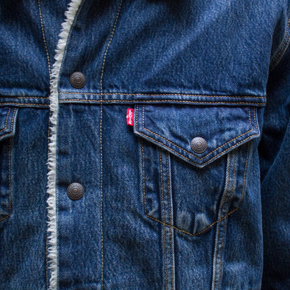 Vintage Fit Sherpa Trucker Jacket