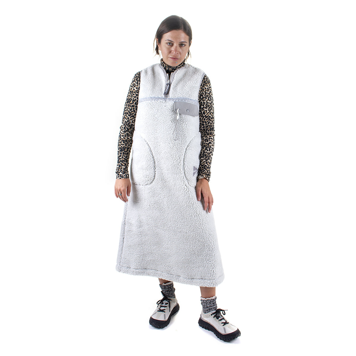 Gramicci x And Wander Women's JQ Tape Fleece Dress