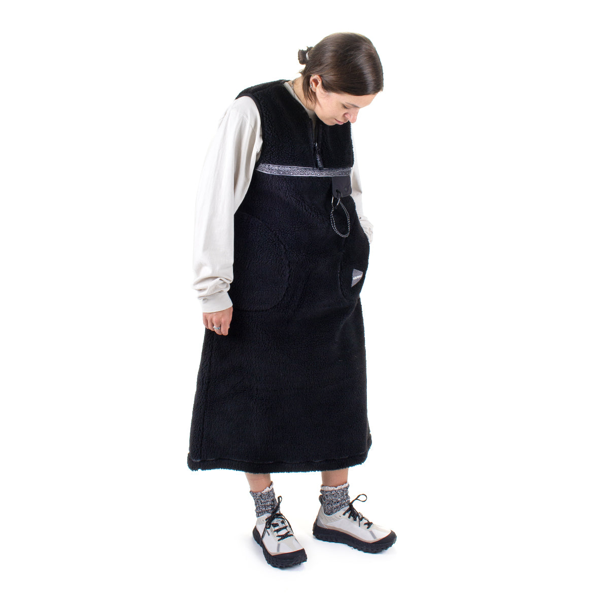 Gramicci x And Wander Women's JQ Tape Fleece Dress
