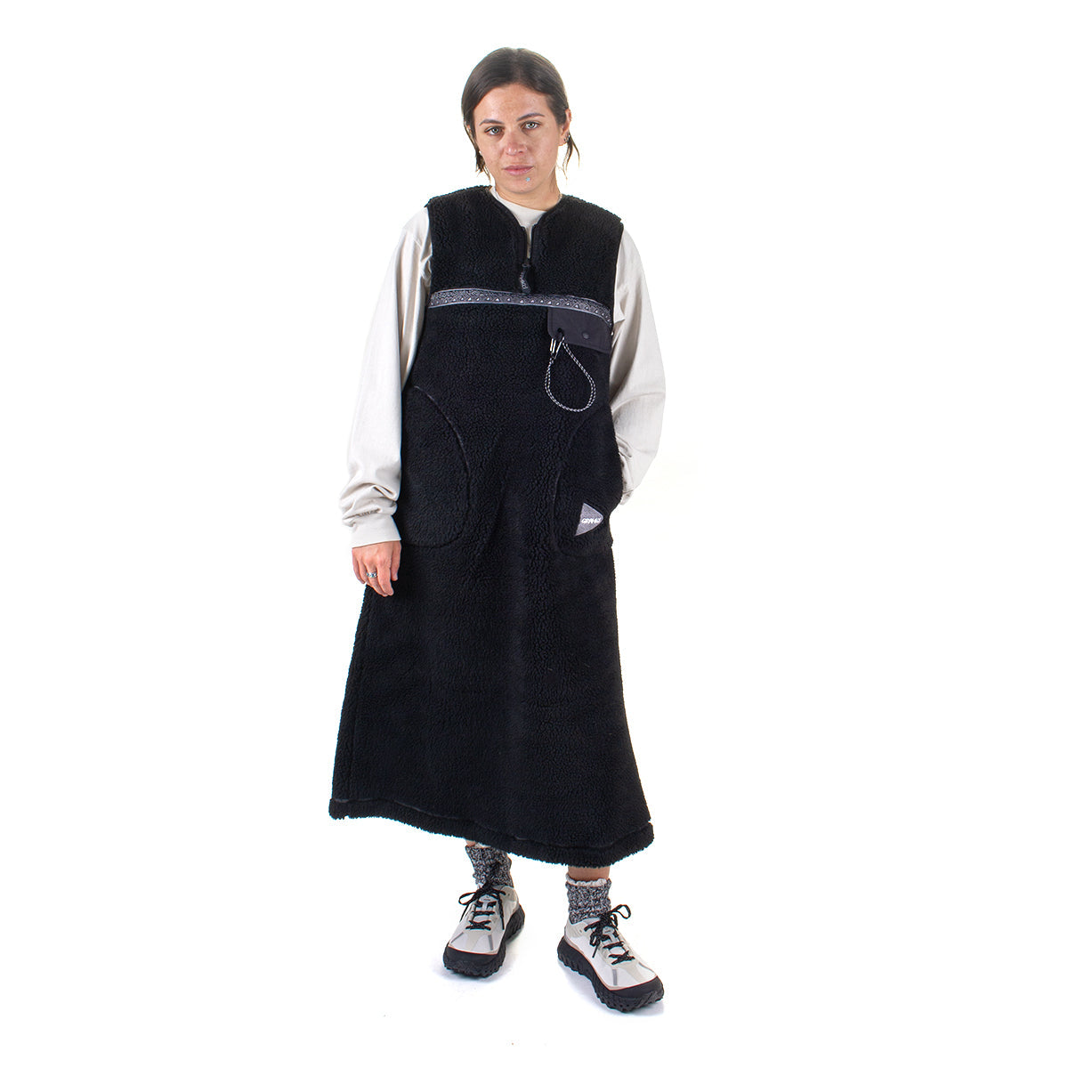 Gramicci x And Wander Women's JQ Tape Fleece Dress