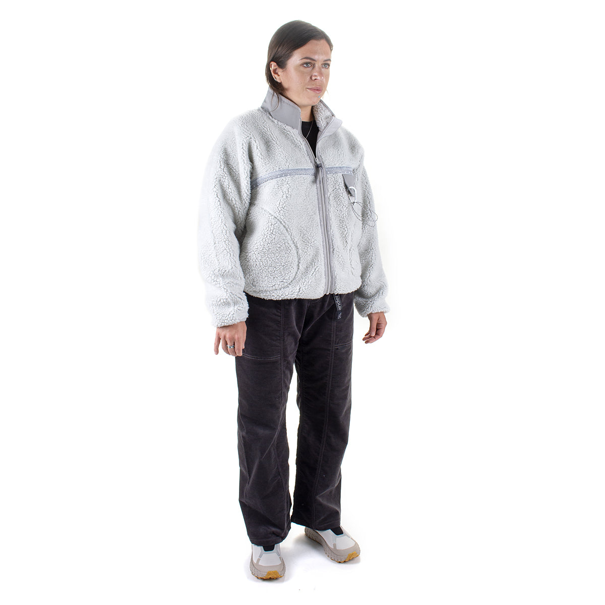 Gramicci x And Wander Women's JQ Tape Fleece Jacket