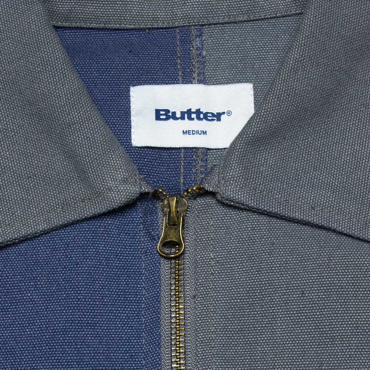 Washed Canvas Patchwork Jacket