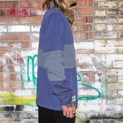 Washed Canvas Patchwork Jacket