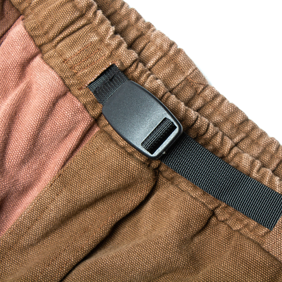 Washed Canvas Patchwork Pants