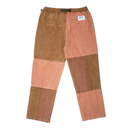 Washed Canvas Patchwork Pants