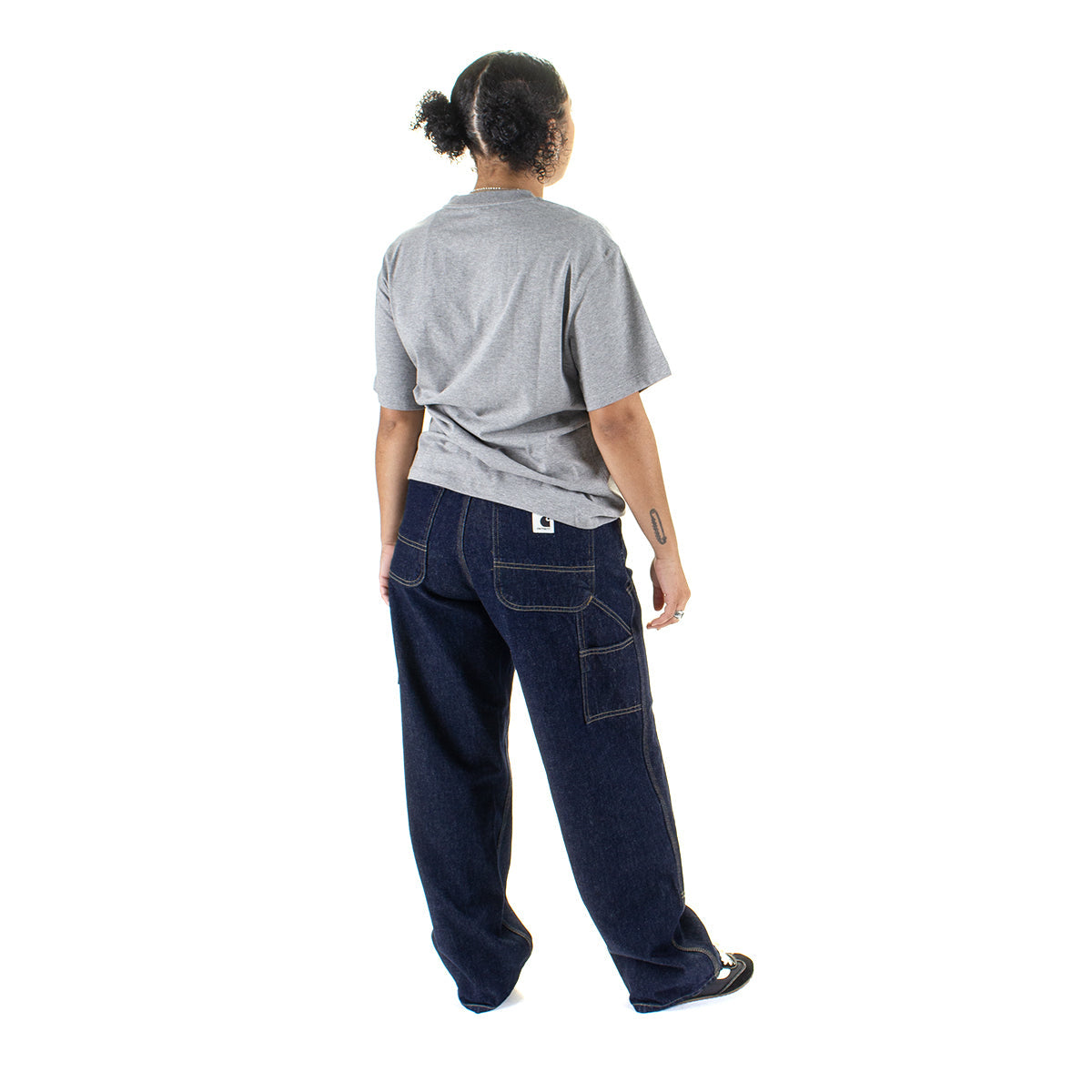 Women's Brandon Double Knee Pant - Smith Denim (Rinsed)
