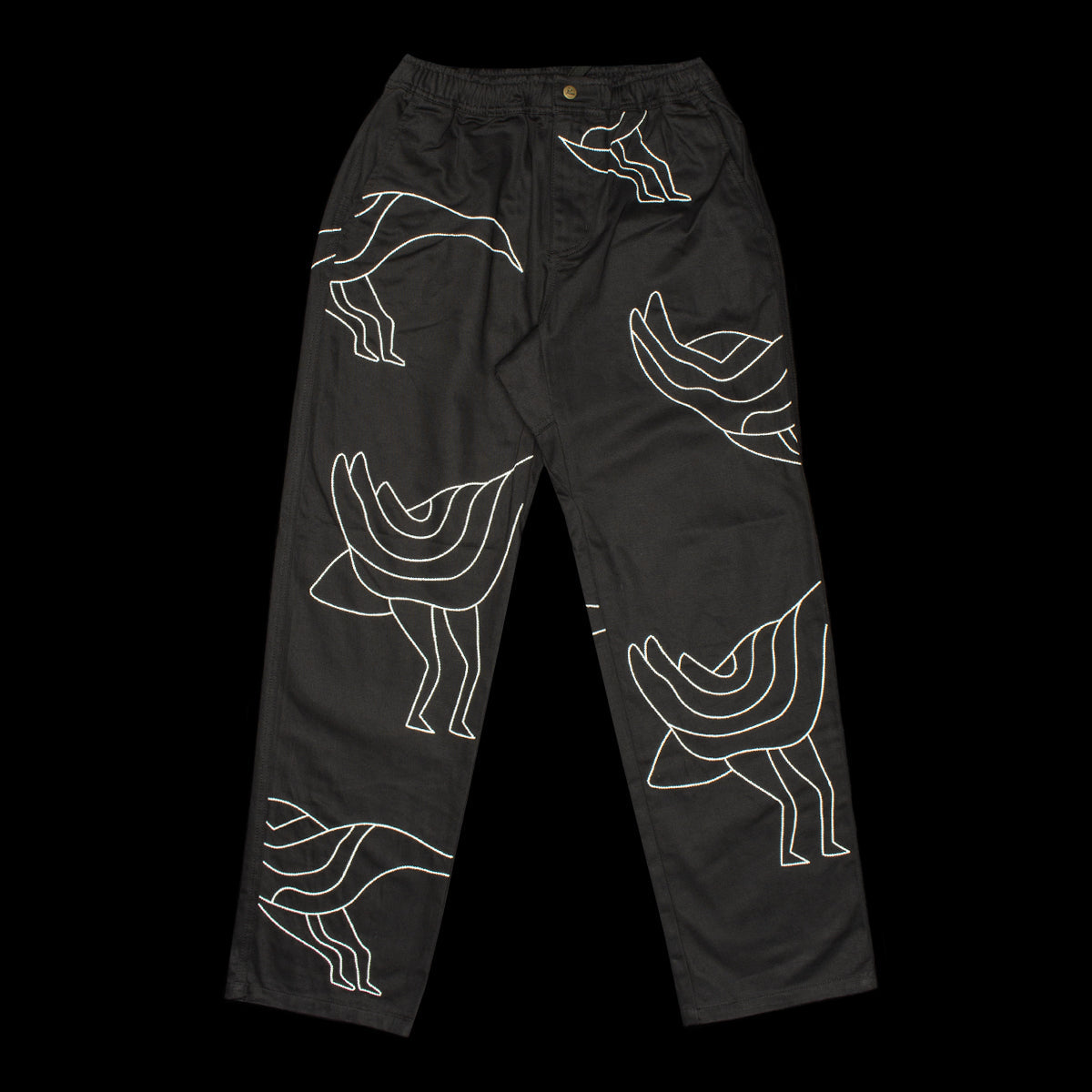 Stitched Up Duck Pants