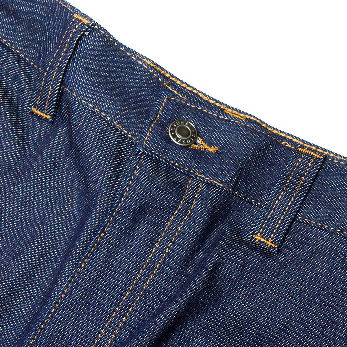 Denim Double Knee Pant