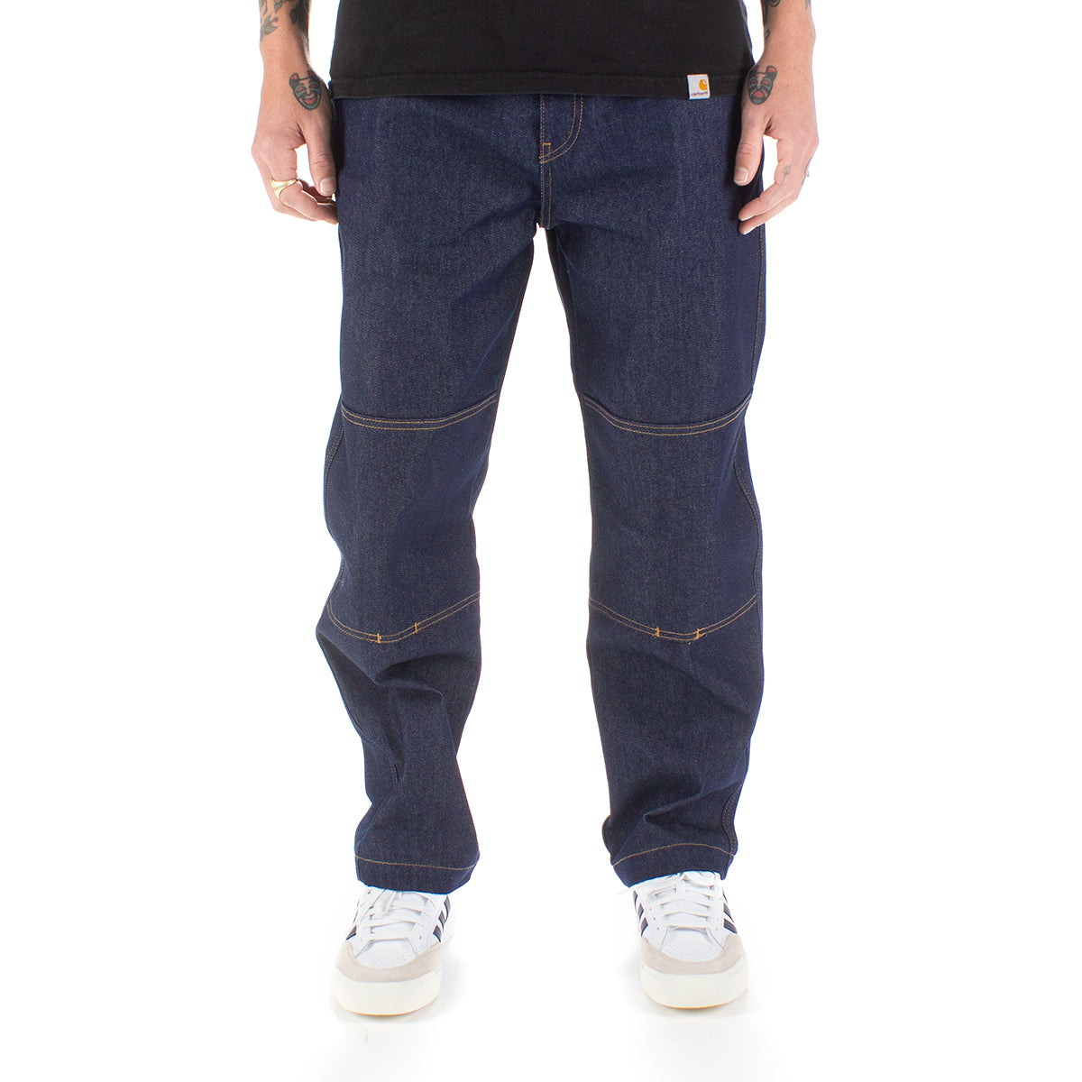 Denim Double Knee Pant