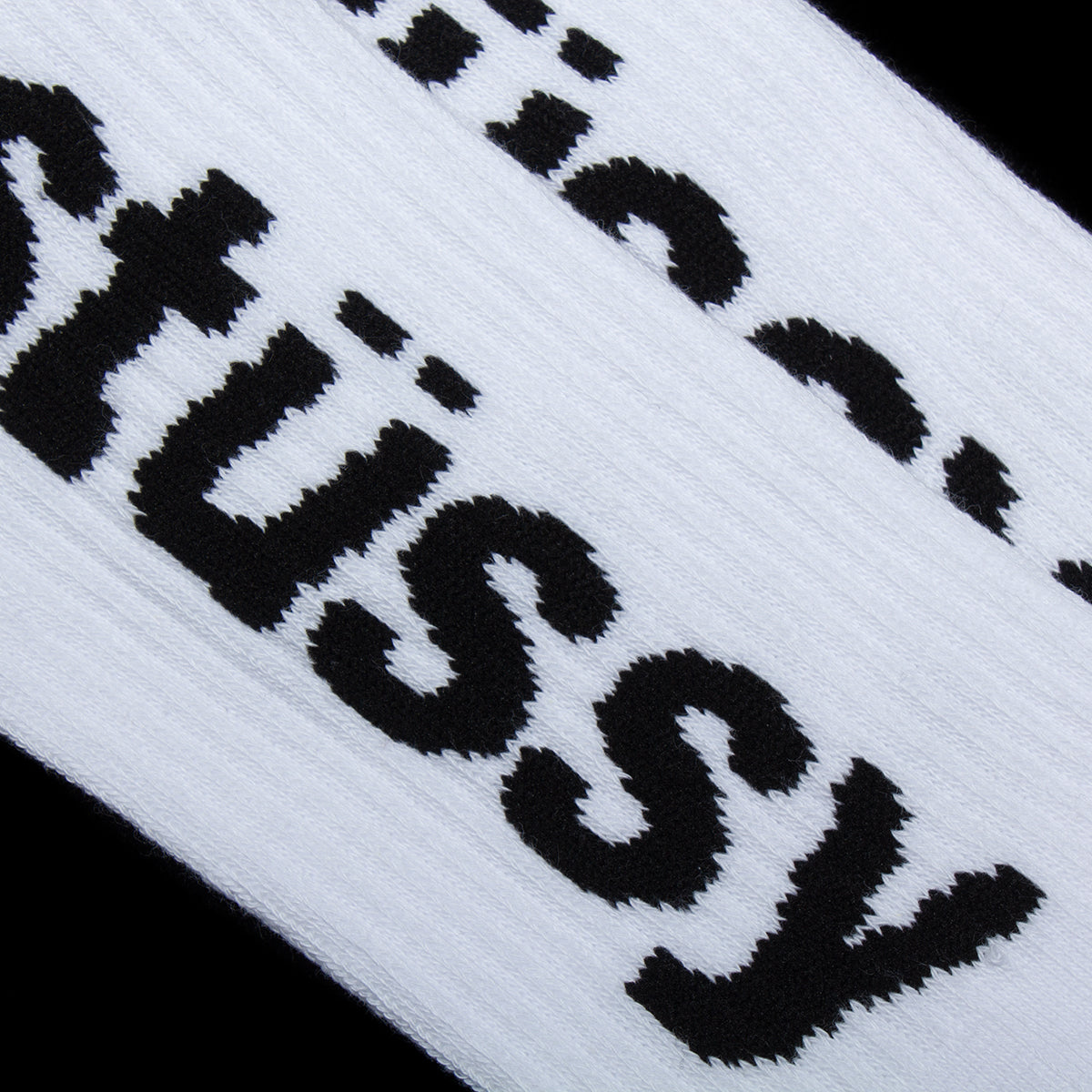 Helvetica Crew Sock