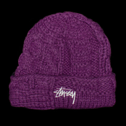Knit Patchwork Beanie