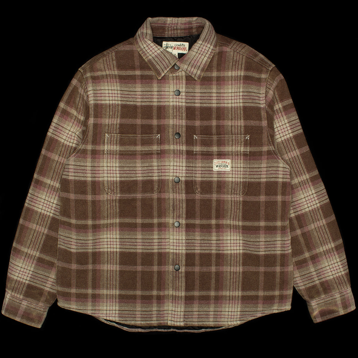 Heavy Washed Plaid Shirt