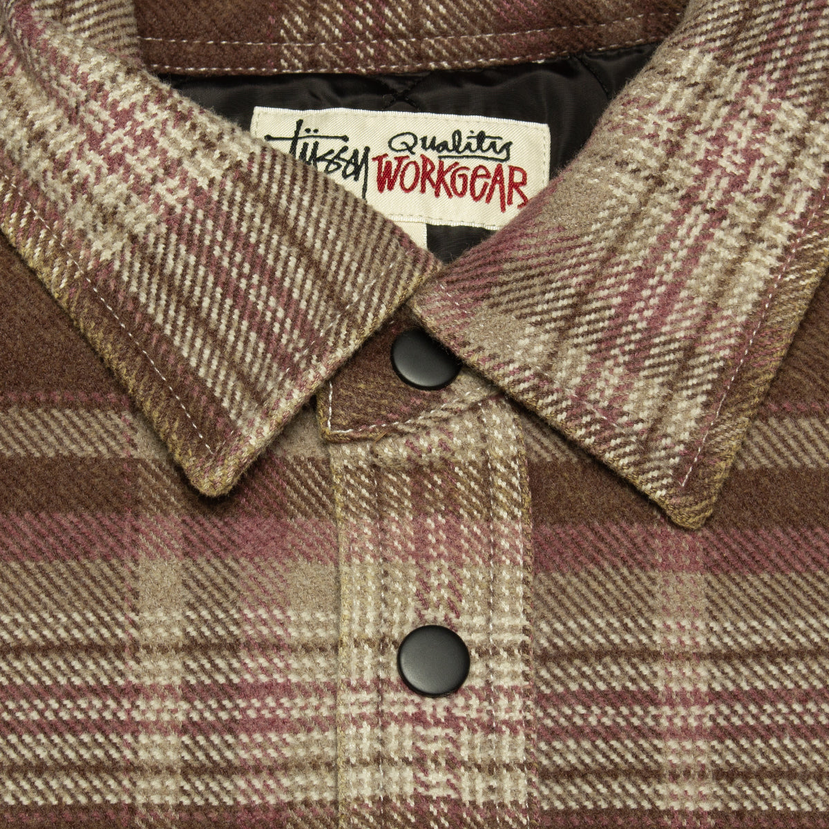 Heavy Washed Plaid Shirt