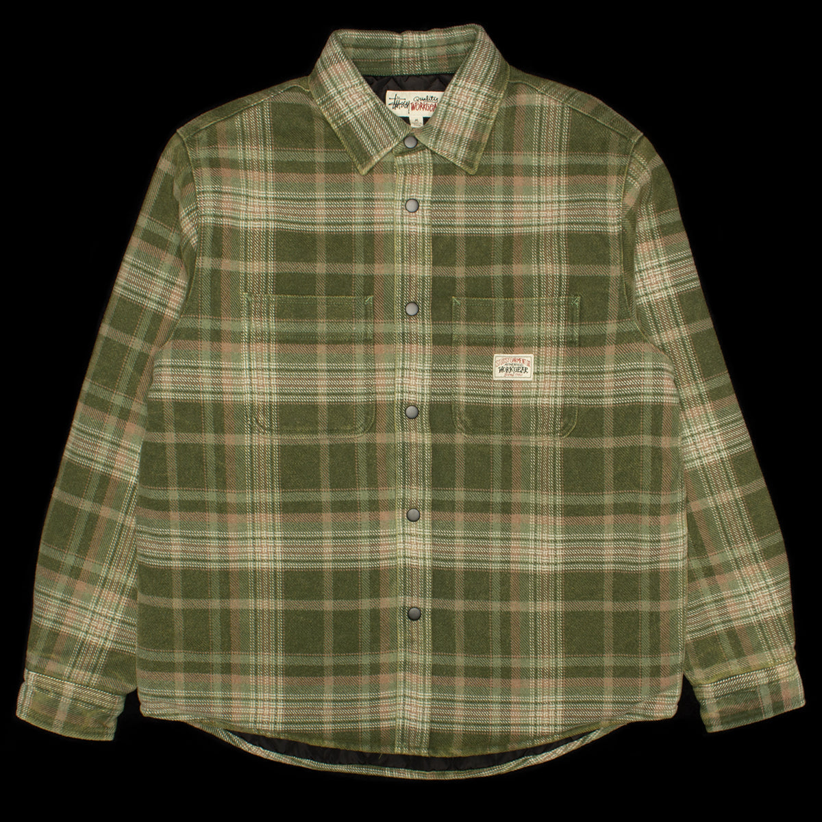 Heavy Washed Plaid Shirt
