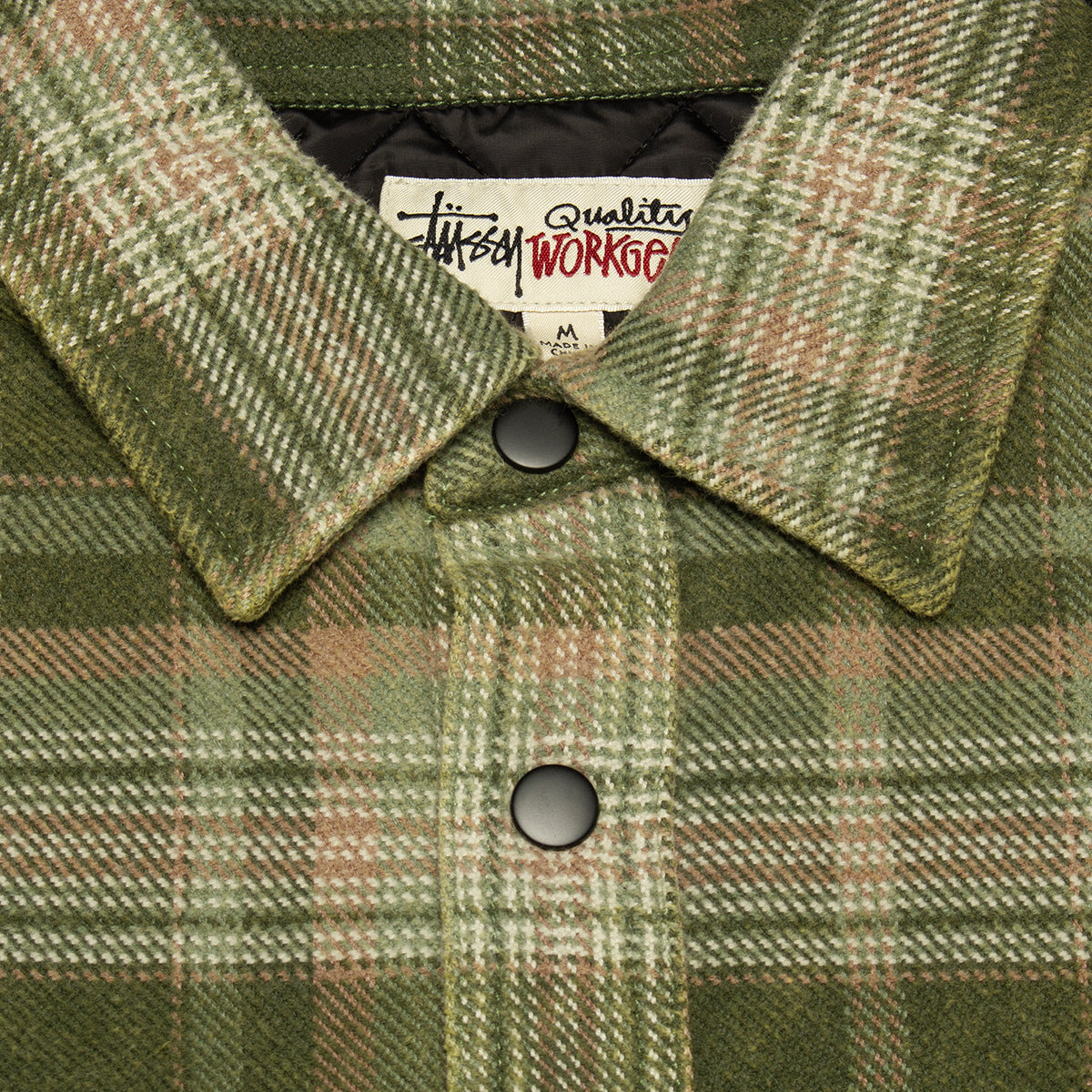 Heavy Washed Plaid Shirt