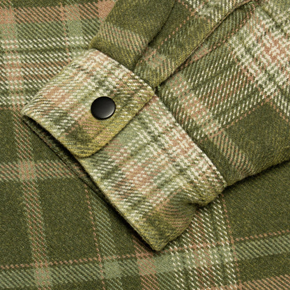 Heavy Washed Plaid Shirt