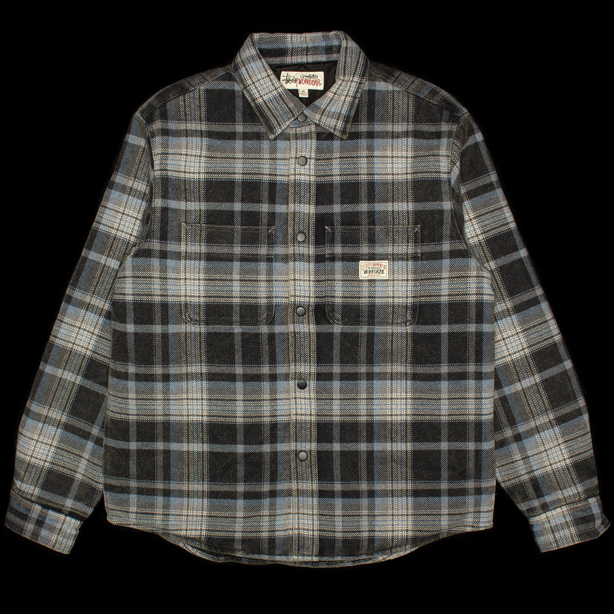 Heavy Washed Plaid Shirt