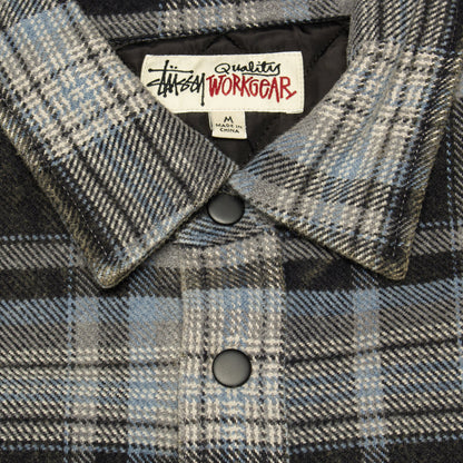 Heavy Washed Plaid Shirt