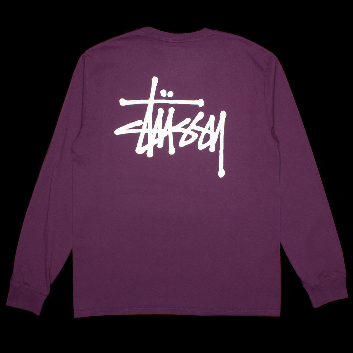 Basic Stussy Pigment Dyed L/S T-Shirt